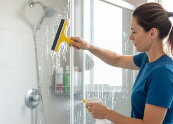 Nem multiuso, nem cloro: solução caseira para limpar o box
