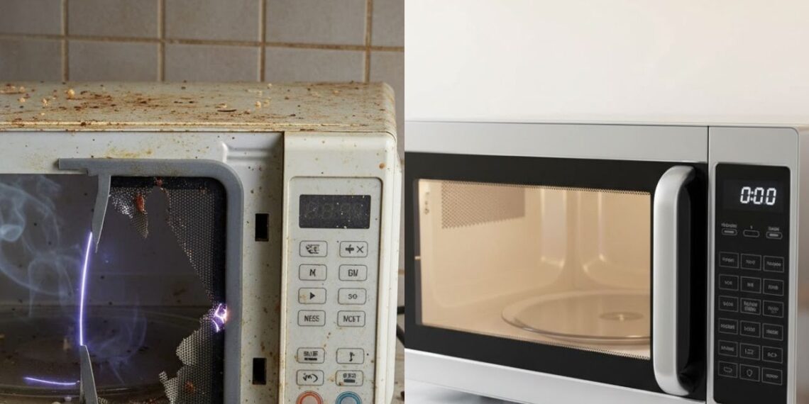Este item do micro-ondas precisa de limpeza para evitar problemas