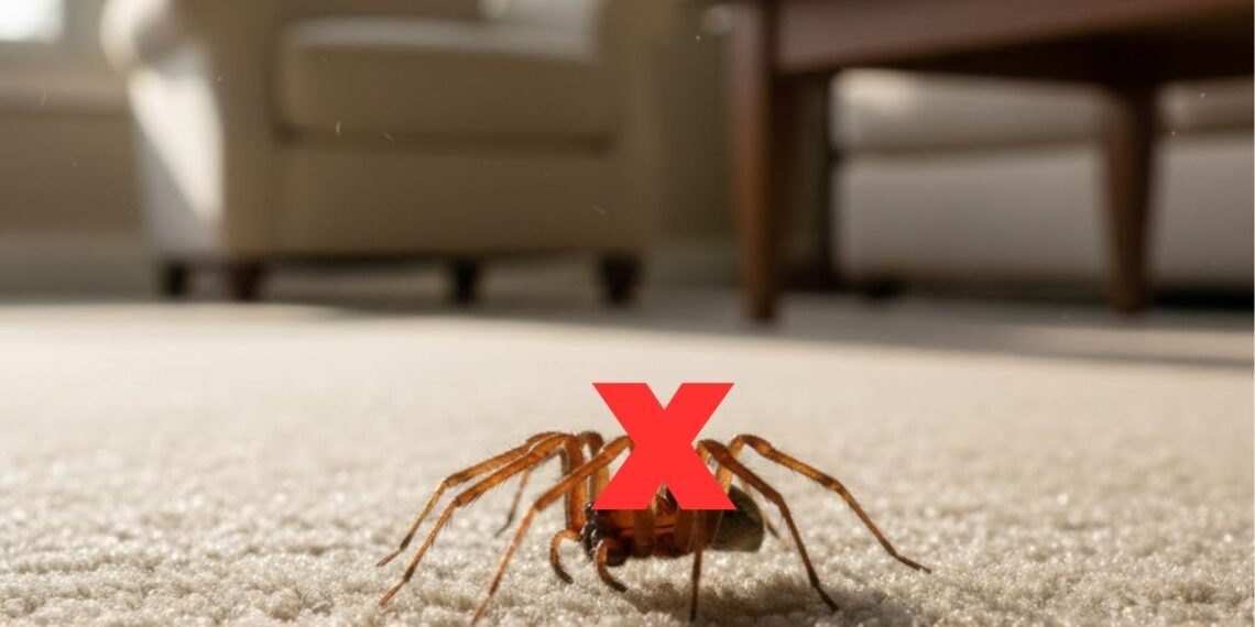 Truque com cheiro forte faz aranhas sumirem sem veneno
