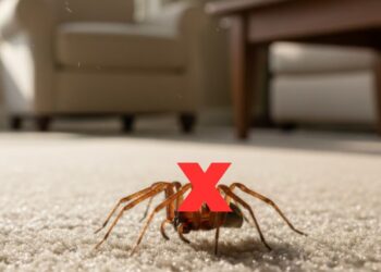 Truque com cheiro forte faz aranhas sumirem sem veneno