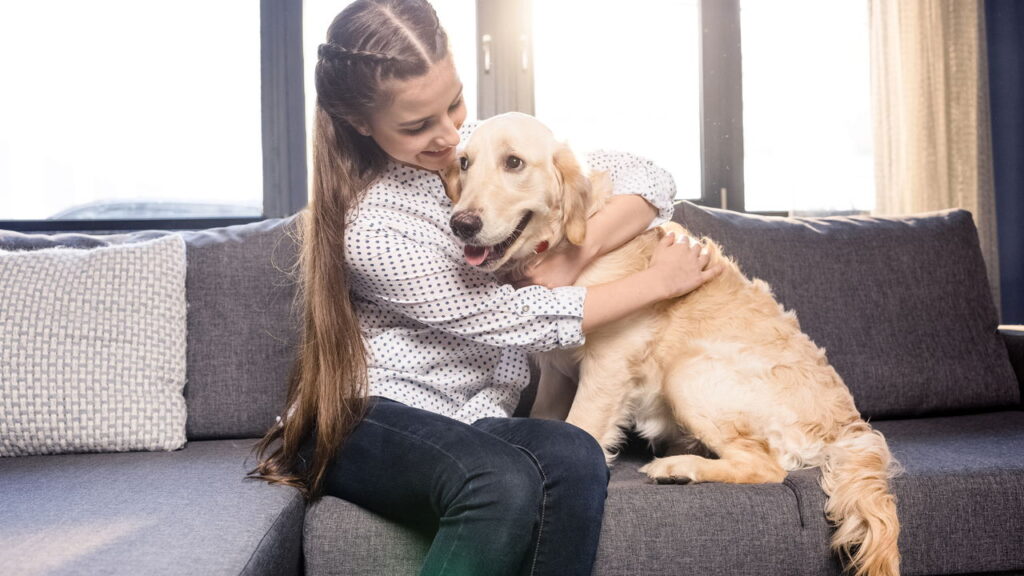 Seguir o dono é um comportamento comum em cães e geralmente ligado a vínculo e aprendizado