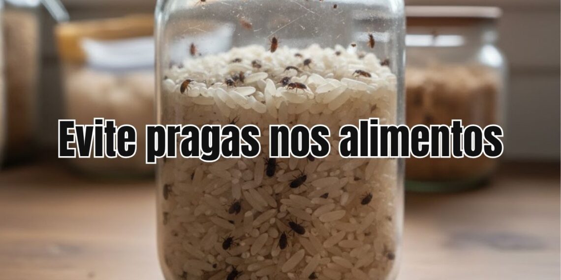Evite bichinhos nos alimentos com estes métodos práticos e fáceis