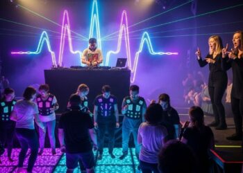 Ele organizou a primeira rave para surdos do mundo