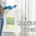 A mistura para acabar com o mofo da cortina por completo