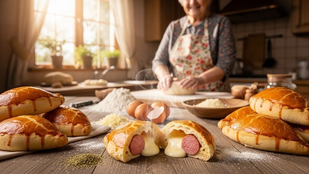 A receita de salgado de forno da vovó fácil de fazer e que parece de padaria