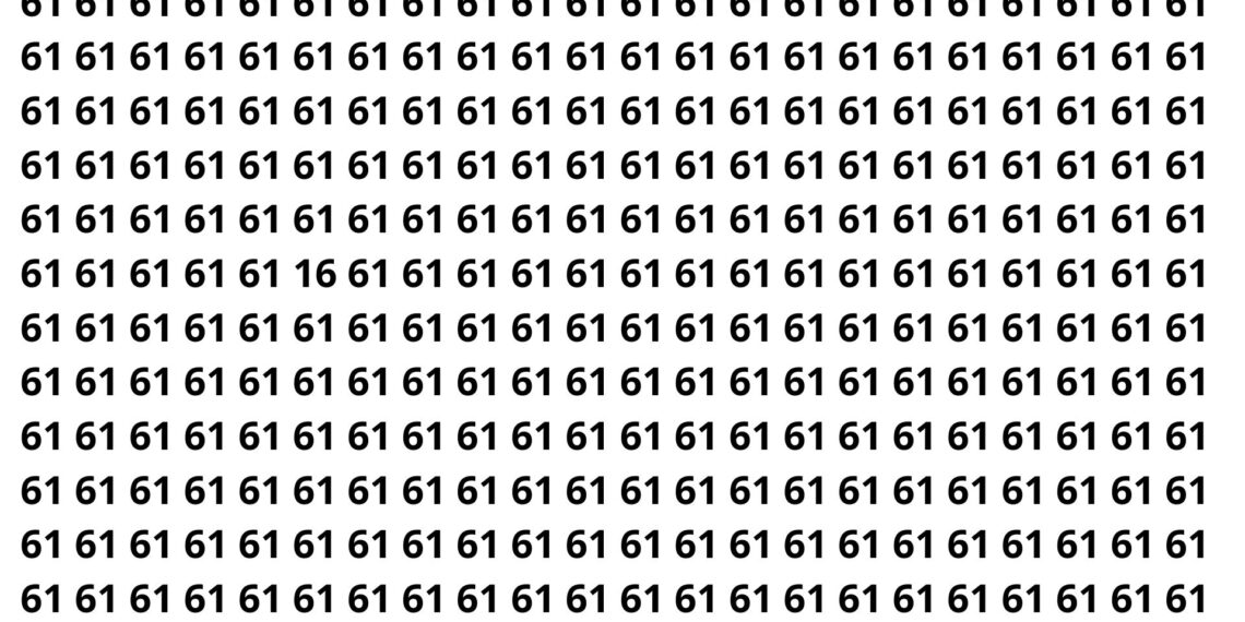 Somente 20% da população brasileira encontra o número oculto em menos de 5 segundos