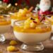 Sobremesa de abacaxi para o Natal feita no micro-ondas