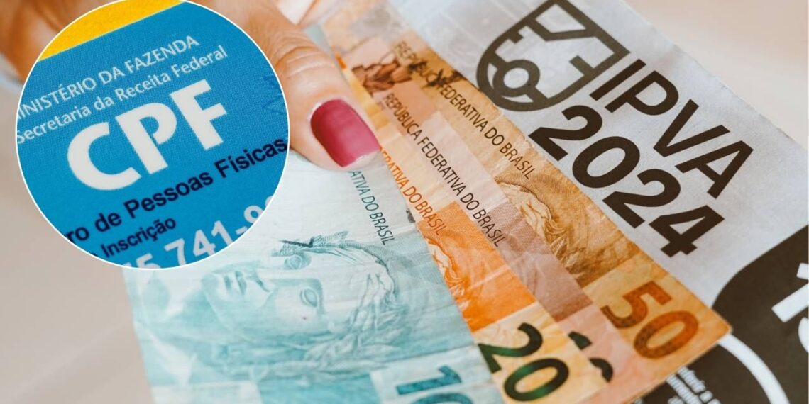 Foi suspenso o uso de créditos do CPF na nota para descontos do IPVA