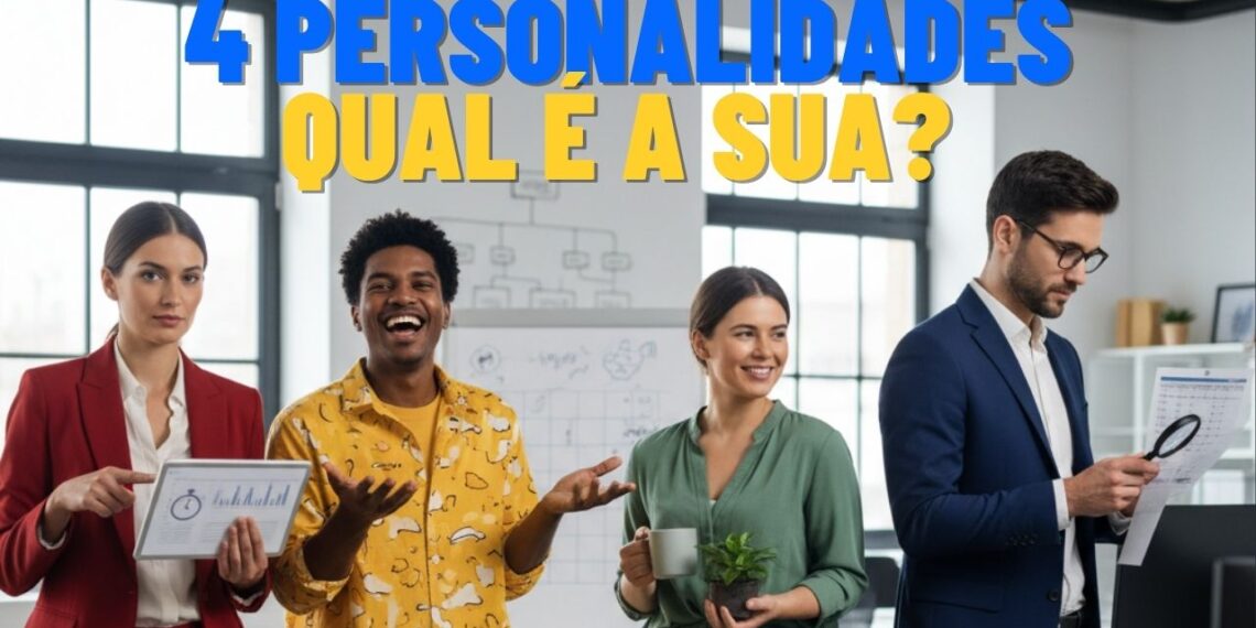 Existem 4 tipos de comportamentos humanos, qual é o seu?