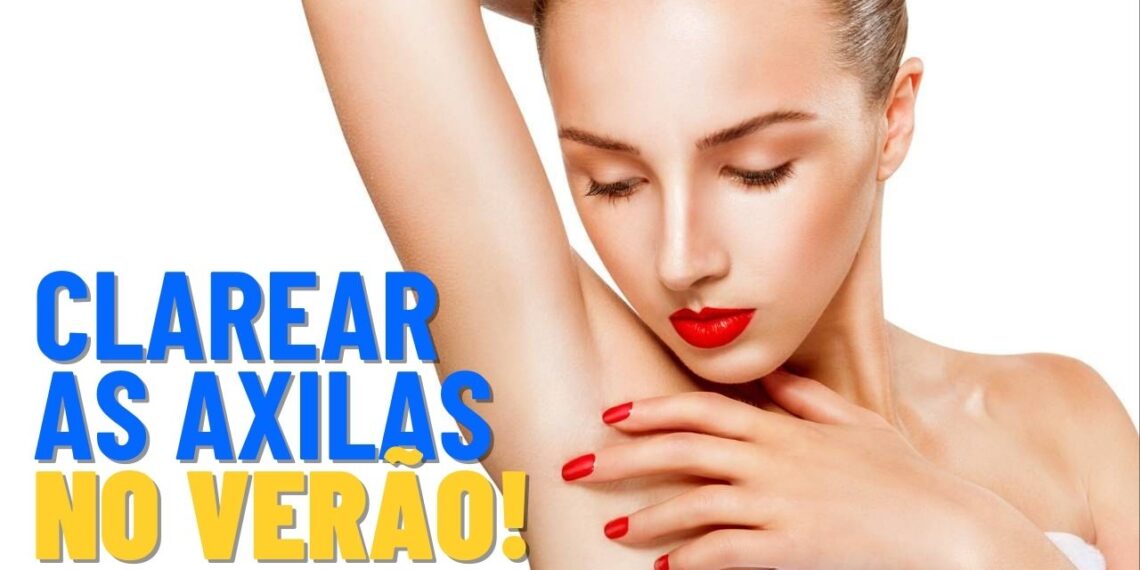 A esfoliação que deixa as axilas mais claras em 7 dias no verão