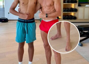 Por que Cristiano Ronaldo pinta as unhas dos pés de preto? A explicação dos especialistas surpreende