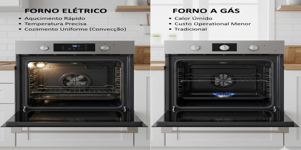Forno elétrico x forno a gás: curiosidades e eficiência reveladas