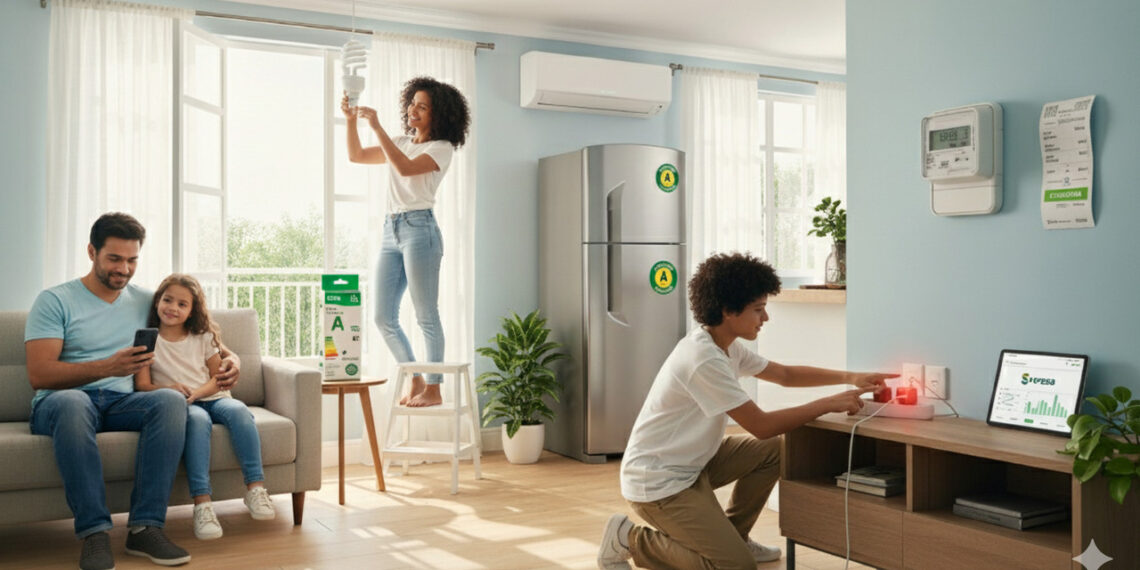 O melhor passo a passo para economizar luz em casa, segundo a Serasa