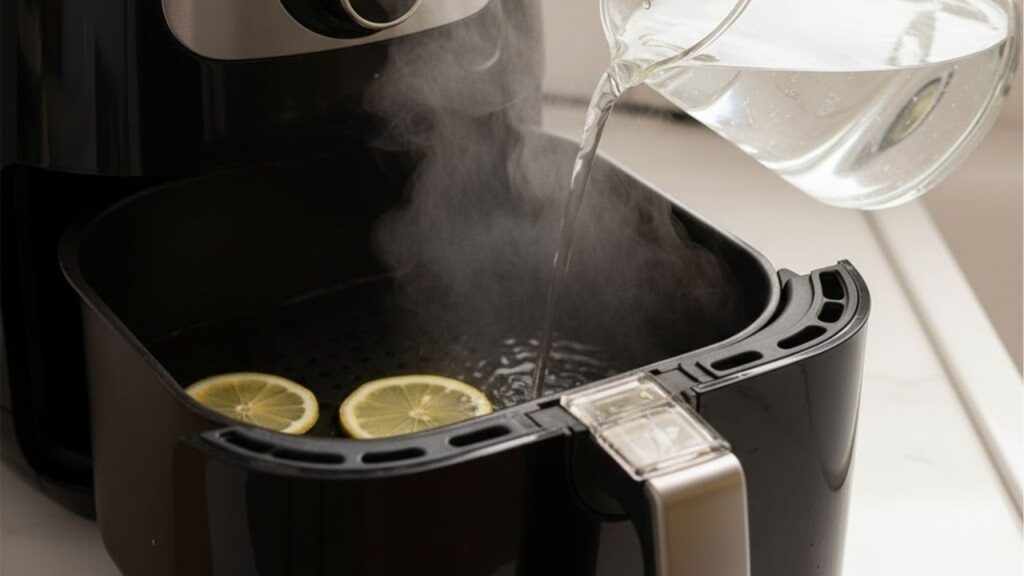 Nem sabão de coco, nem detergente: este item remove a gordura da air fryer