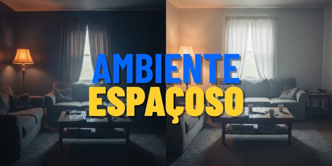 Dicas para dar sensação de amplitude em ambientes escuros
