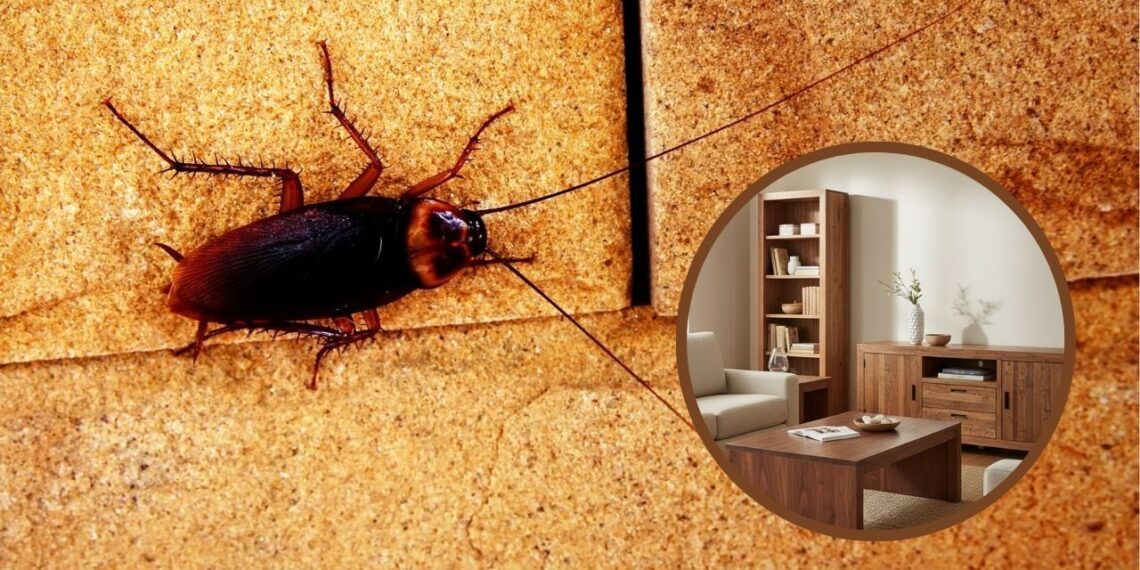 Dicas naturais para afastar baratas que se escondem em móveis de madeira
