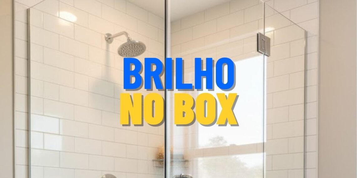 Nem vinagre, nem bicarbonato: este ingrediente limpa o box e evita manchas