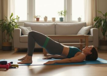 3 exercícios para aumentar e definir os glúteos em casa