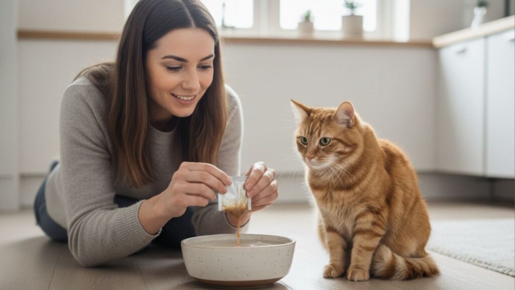 Saiba como fazer o seu gato tomar mais água durante o dia