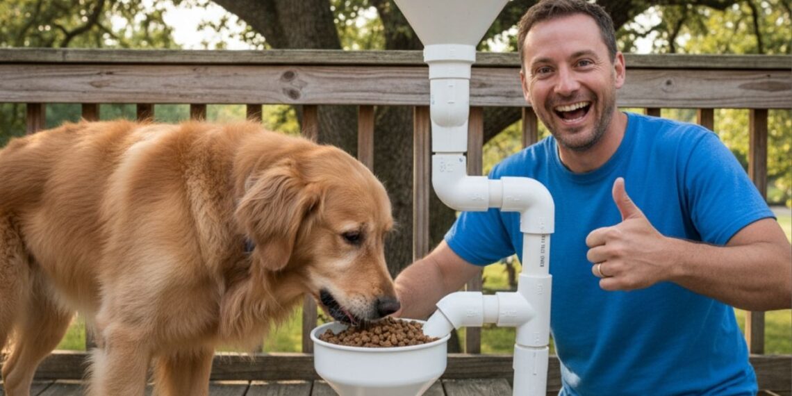 Como construir um alimentador automático com PVC para pets em casa