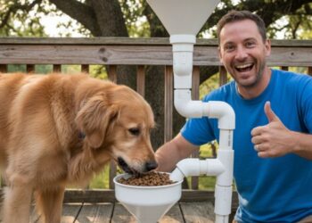 Como construir um alimentador automático com PVC para pets em casa