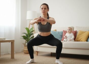 3 exercícios para mulheres pós-parto recuperarem a forma