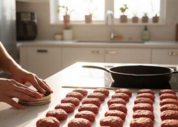 Como criar forminhas de hambúrguer em casa usando itens simples