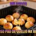 Prepare um pão de queijo na airfryer com apenas três ingredientes
