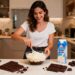 Aprenda a fazer a sobremesa de chocolate cremosa que leva só 2 ingredientes