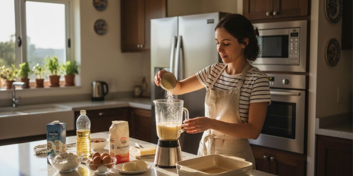Faça uma deliciosa torta de liquidificador em menos de 60 minutos