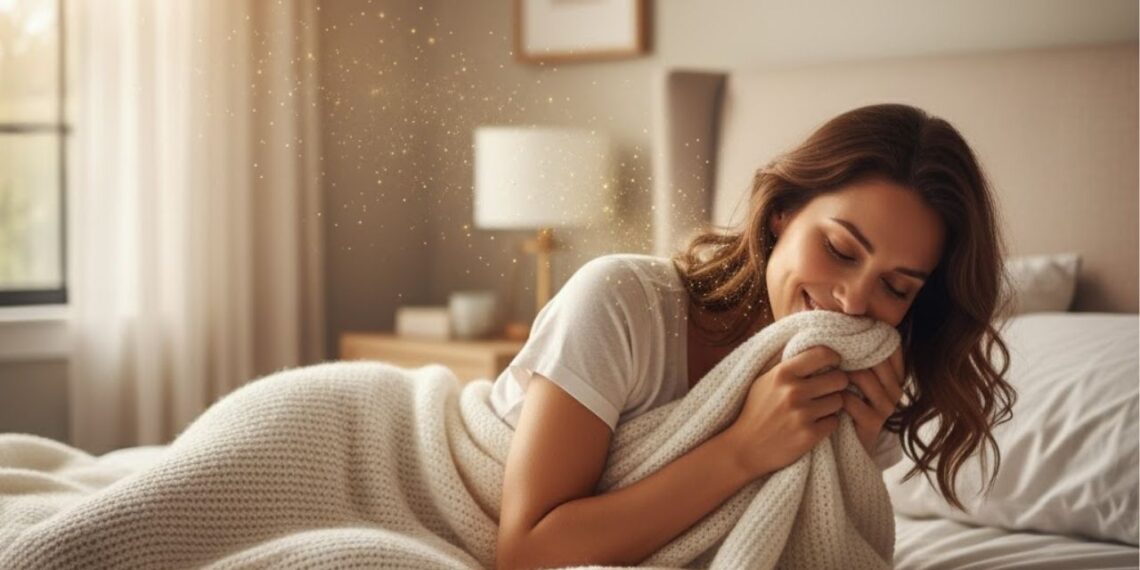 Nem sabão líquido, nem perfume: esta receita deixa cobertores cheirosos por dias