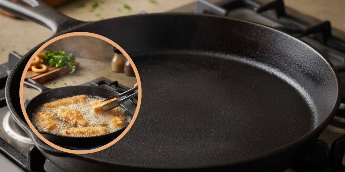 Como evitar que a gordura grude nas panelas após fritar