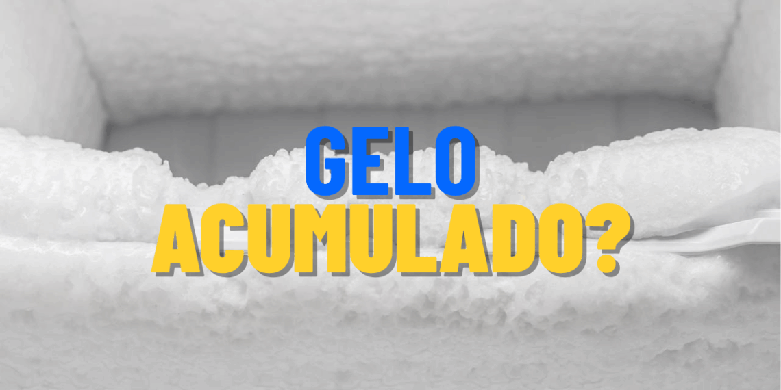Freezer formando gelo? Entenda o motivo e o que fazer