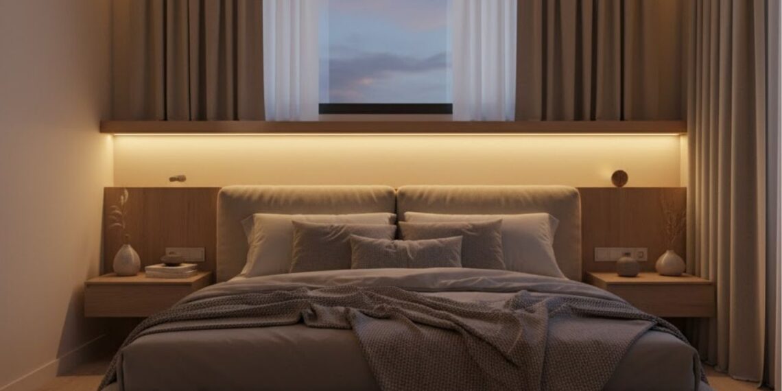 Como usar luz amarela para deixar o quarto mais relaxante