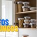 Como evitar mofo e fungos em potes e armários de mantimentos