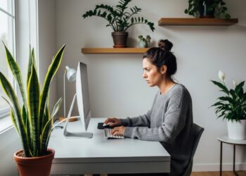 As 3 plantas que aumentam sua concentração no home office