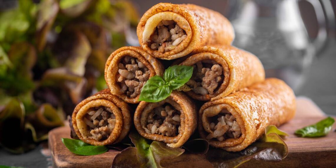 Esta receita de cremosas panquecas de carne moída é ideal para uma refeição em família
