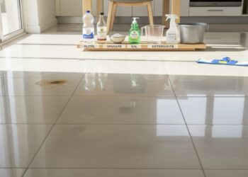 Receitinha rápida e barata para deixar o piso de casa brilhando como um brinco