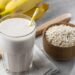 Vitamina natural com banana e aveia que dá energia duradoura