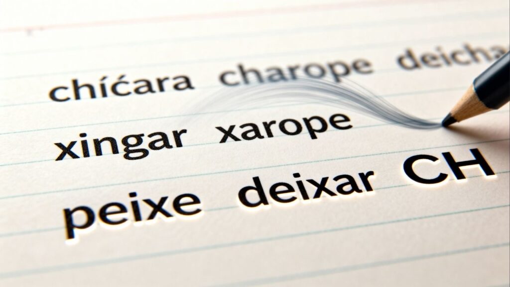 10 palavras com X que a maioria escreve com CH sem perceber
