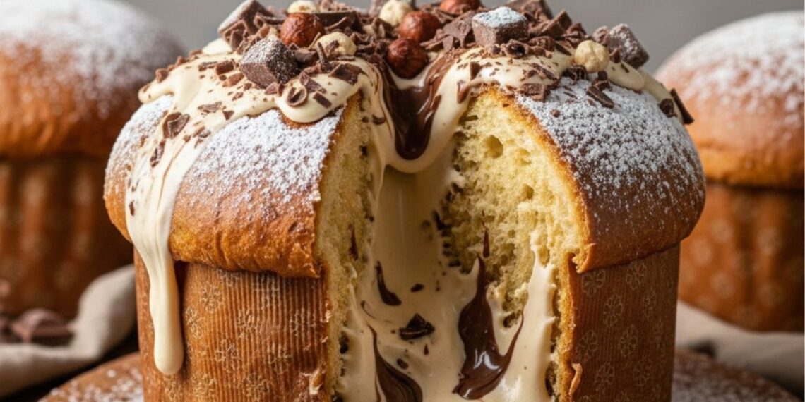 Transforme o panetone de mercado em um delicioso recheado