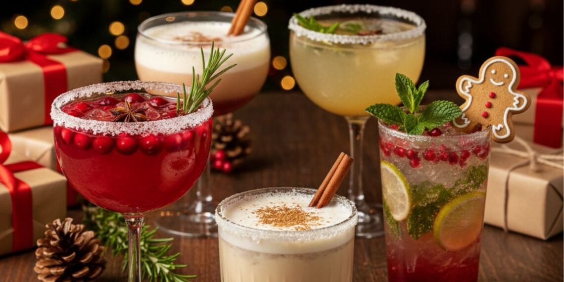 Bebidas de Natal: coquetéis sem álcool para a família toda