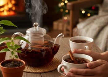 Plantas natalinas para chás que ajudam a relaxar nas festas de fim de ano