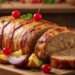 Você precisa de carne moída, maçã e bacon para fazer o melhor rocambole de Natal