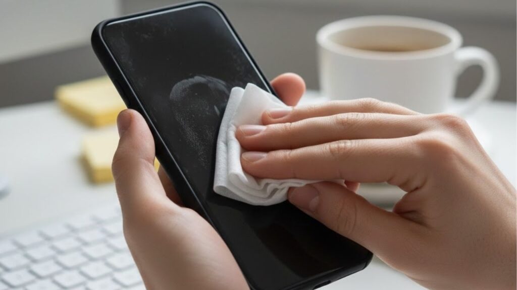 Você sabia que o seu celular é mais sujo que a privada? Aprenda a limpar de forma eficiente e segura
