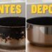 Panela queimada? Descobrimos uma misturinha econômica e eficaz com bicarbonato que vai deixá-la como nova em poucos minutos