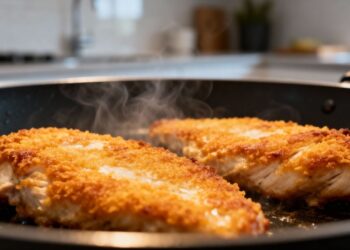 Sem óleo, nem fritura: esse método deixa o frango dourado em 3 minutos