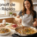 Três passos para preparar estrogonofe de carne rápido e cremoso