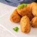 Bolinho de arroz servido