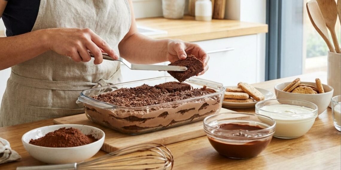 Aprenda a fazer um pavê de chocolate para sobremesa de natal de forma rápida